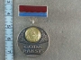 Почётный знак к грамоте президиума верховного совета Латвийской ССР GODA RAKSTS