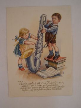 Дети и саксофон