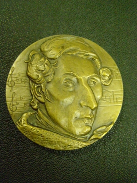 Настольная медаль "Карл Вебер"