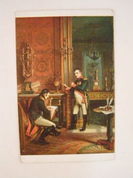 Наполеон, диктующий свои распоряжения